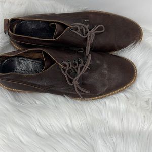 Franceschetti Derby Brown Shoes Men’s EU (42) US (8.5) Made In Italy